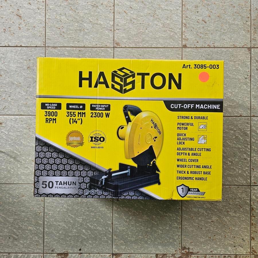 Hasston Mesin Cut Off 14 Inch Mesin Pemotong Besi Hollow Siku 14 Inch Hasston 3085-002 3085-003