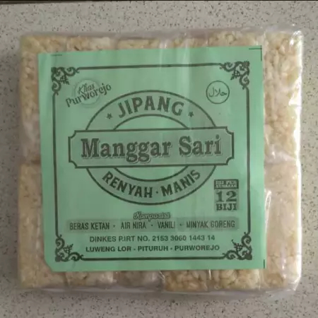 

Jajan Jadul Tradisional Jipang Manggar Sari Jajanan Dari Beras Khas Puworejo