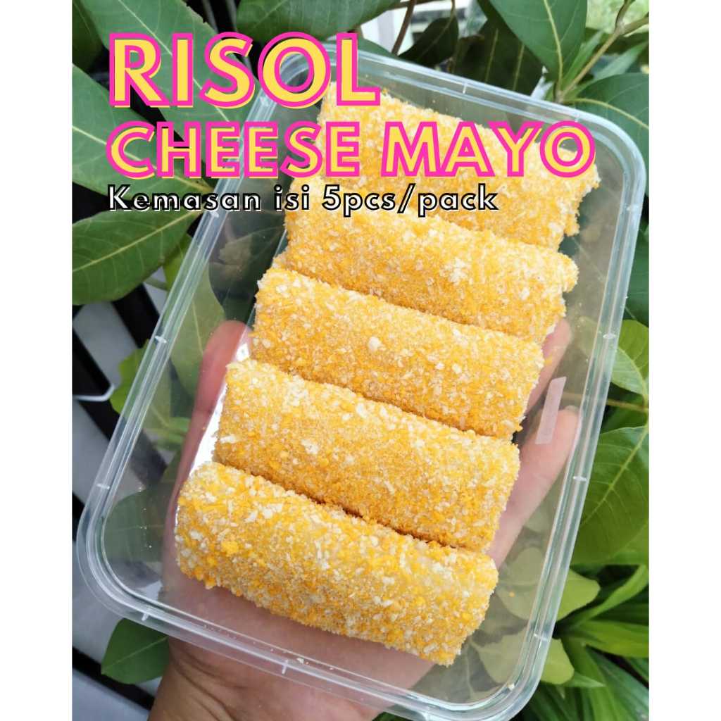 

Frozenfood Homemade Risol Mayo Keju isi 5pcs (khusus pengiriman instan)