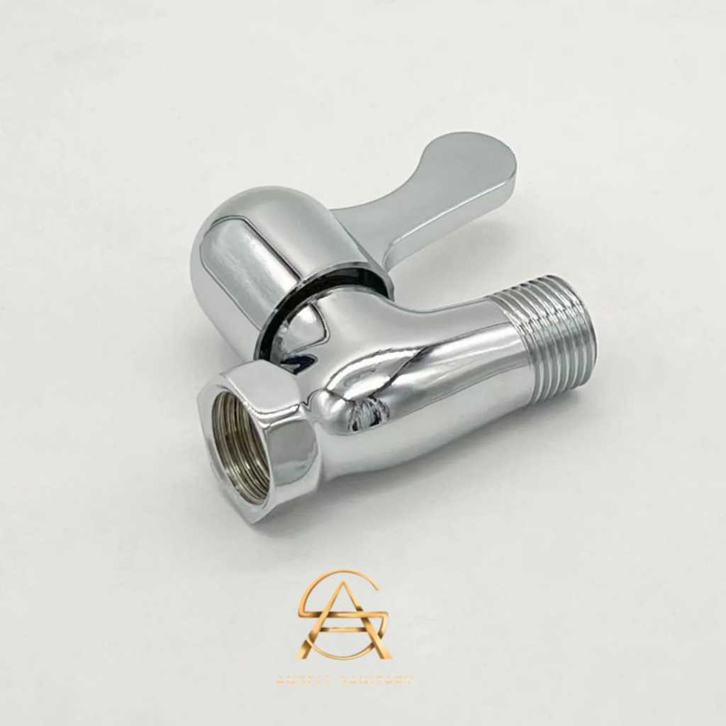 Stop Kran Lurus Drat Luar Dalam 1/2" Inch / Stop Kran Drat Dalam 1/2