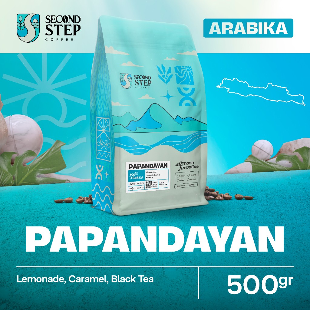 

Biji Kopi Bubuk Arabika Papandayan Arabica Coffee Roast Beans 500gr