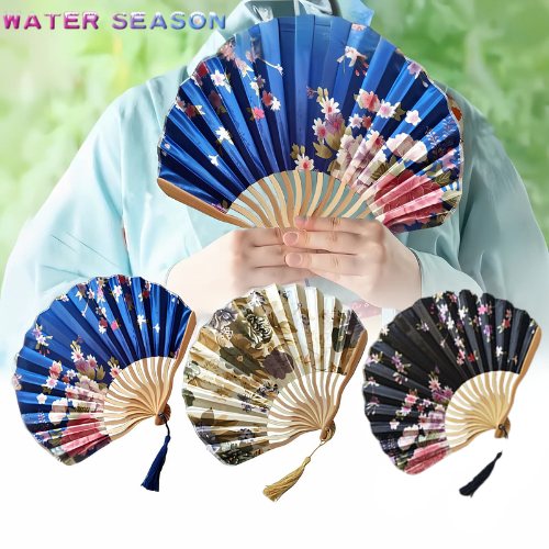 Kipas Tangan Lipat/Souvenir Kipas Jepang/Kipas Tari Jepang/Kipas Tangan Jepang/Kipas Tangan Model