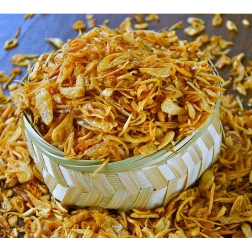 

Bawang Goreng Original Tanpa Campuran Tepung - Produk Asli Food Rempah