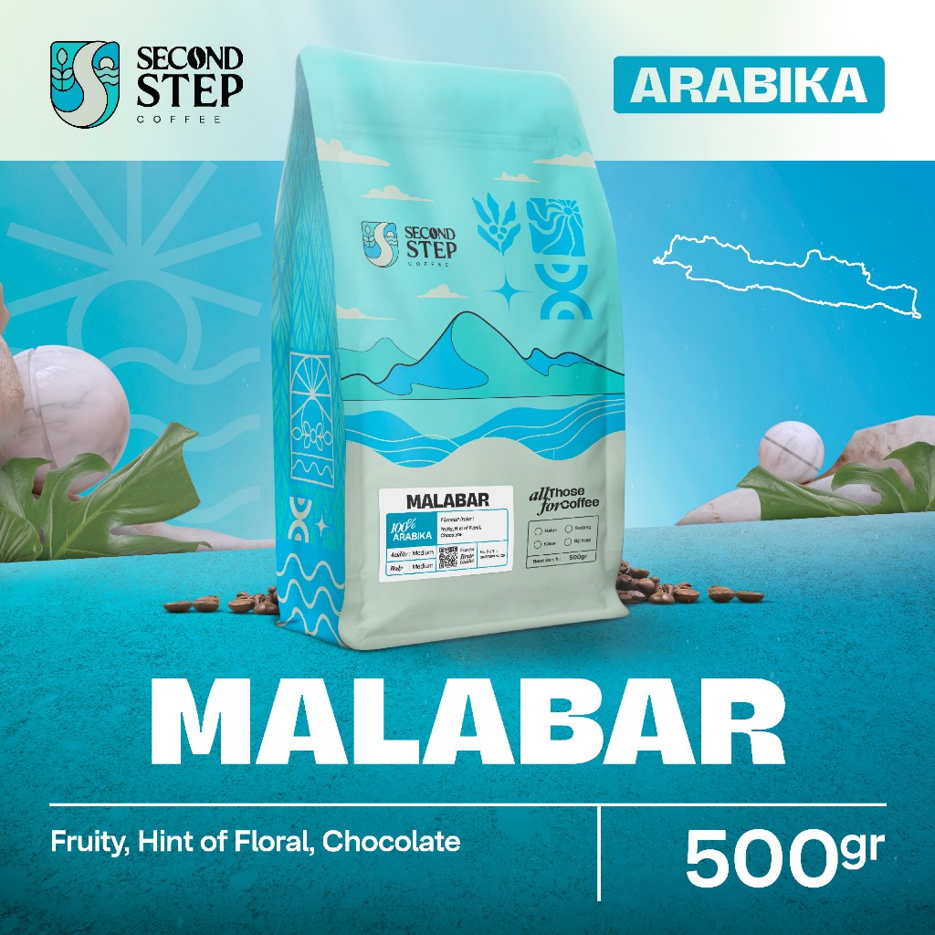 

Biji Kopi Bubuk Arabika Malabar Jawa Barat Arabica Coffee Beans 500gr