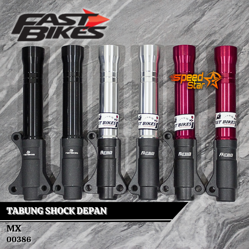 Tabung Shock Depan MX Fastbikes Bottom Shock Variasi MX Tabung Shock Motor MX Cnc Original Fastbikes