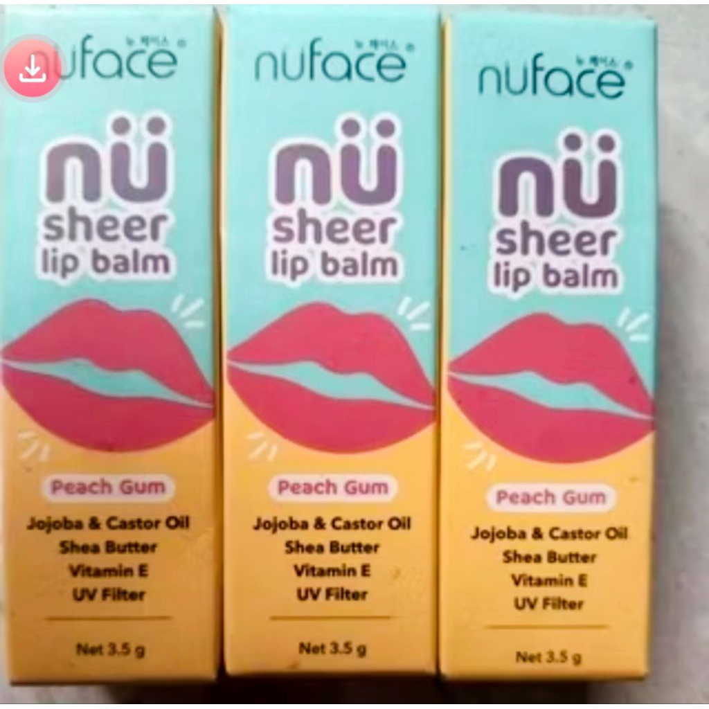 Nu Face NU Sheer Lip Balm