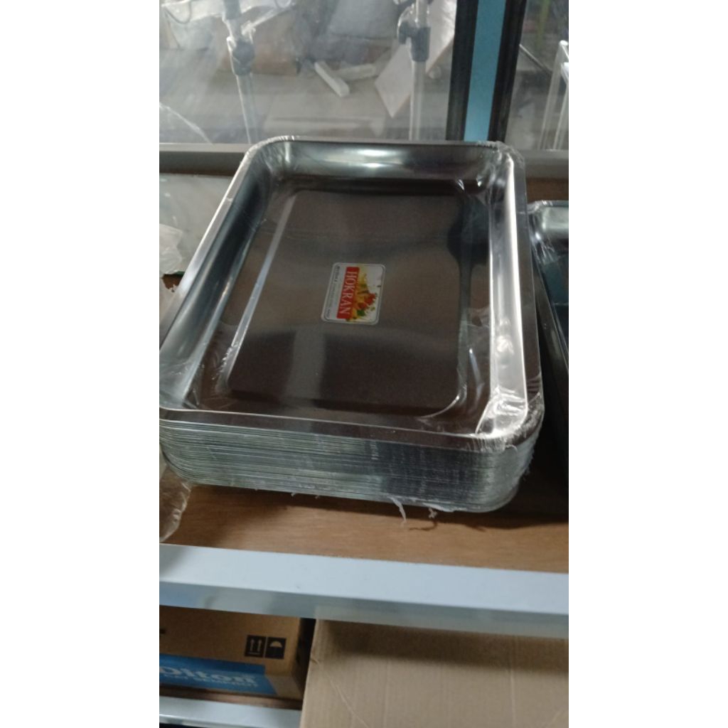 Tray trolley food 16 tray   stainless / nampan trolly food 16 tray stainlesz