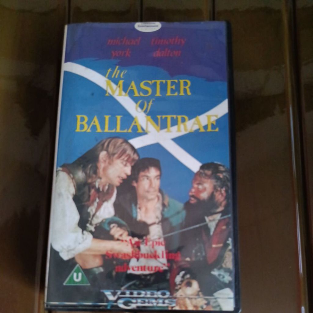 kaset vhs film The Master of Ballantrae