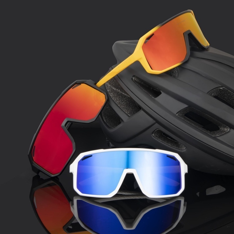 Bersepeda Olahraga Kacamata Hitam Fashion Kacamata Sepeda Pria Wanita