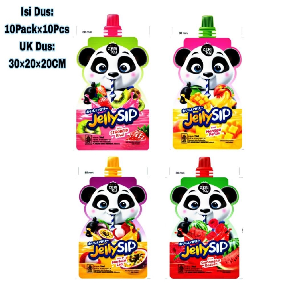

Minuman Jelly/JellySip Panda [Harga Per Pack]
