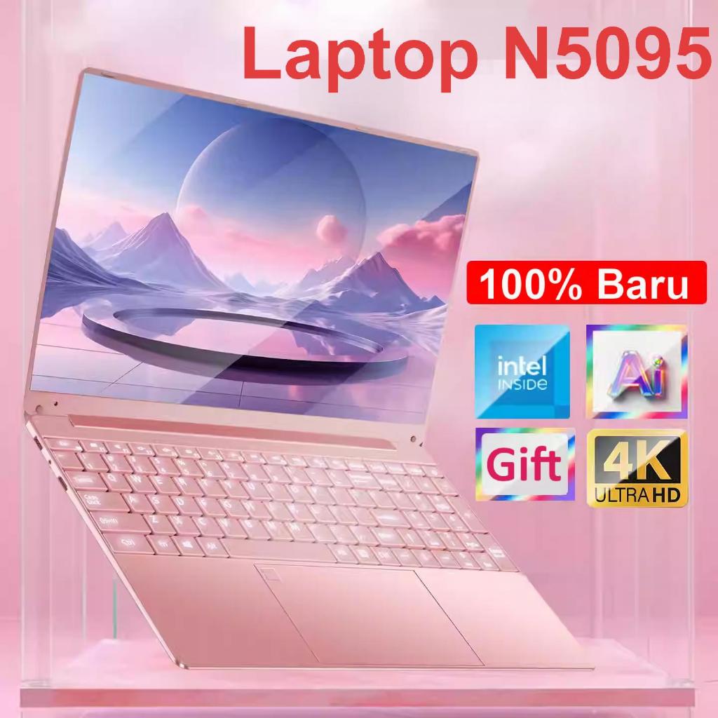 [100% Baru] UNIG Laptop Hp Slim Murah Intel Celeron Core i7 N5095 RAM24GB SSD1TB 15.6'' FHD Windows 
