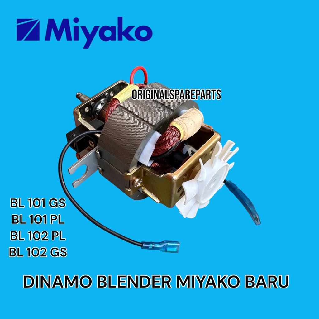 DINAMO BLENDER MIYAKO BARU / MOTOR BLENDER MIYAKO BL MIYAKO / MESIN BLENDER MIYAKO BL 151 BL 152 / M