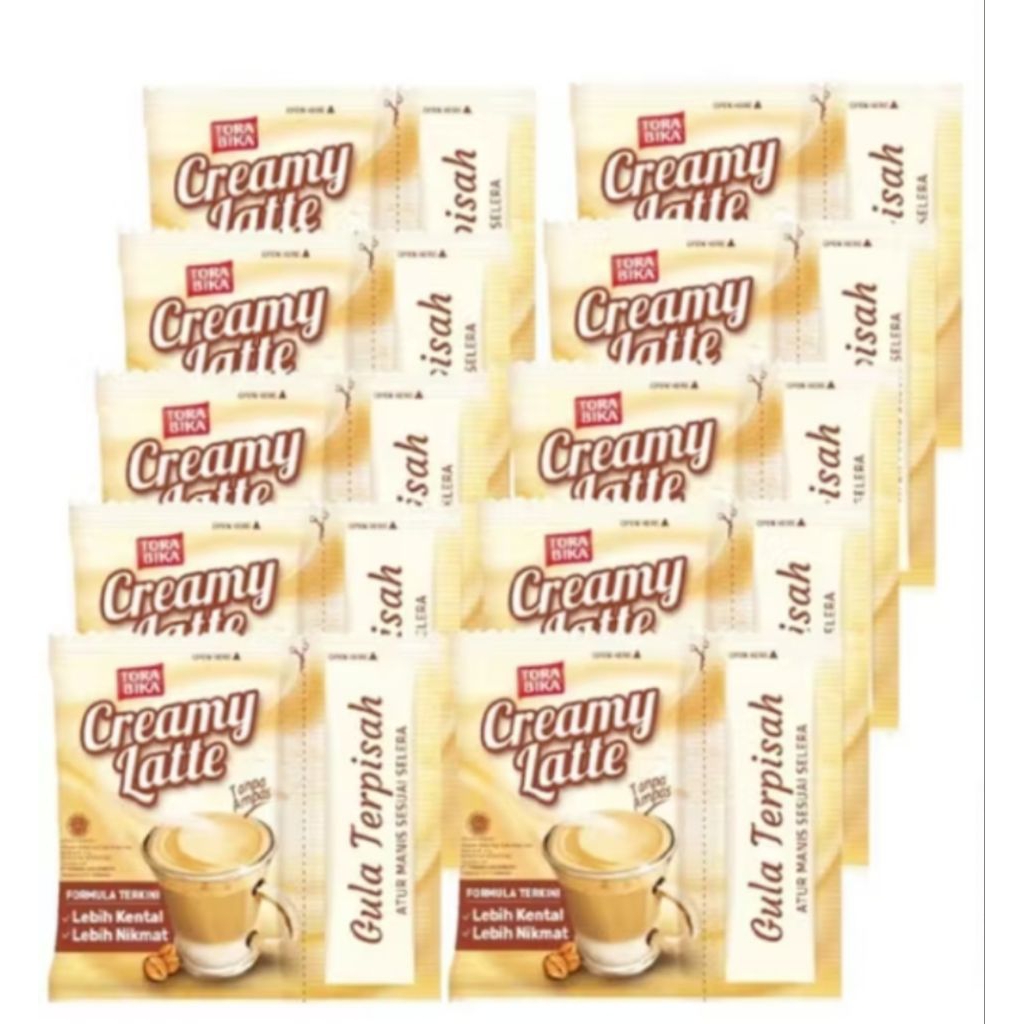 

Torabika Creamy Latte Renceng 10 Sachet Kopi Bubuk