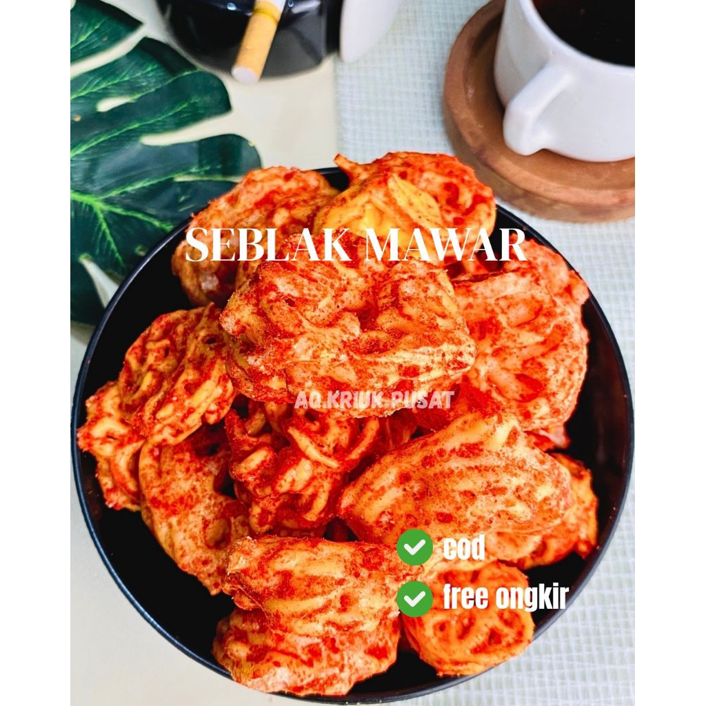

Seblak Mawar Pedas / AQ Kriuk Pusat