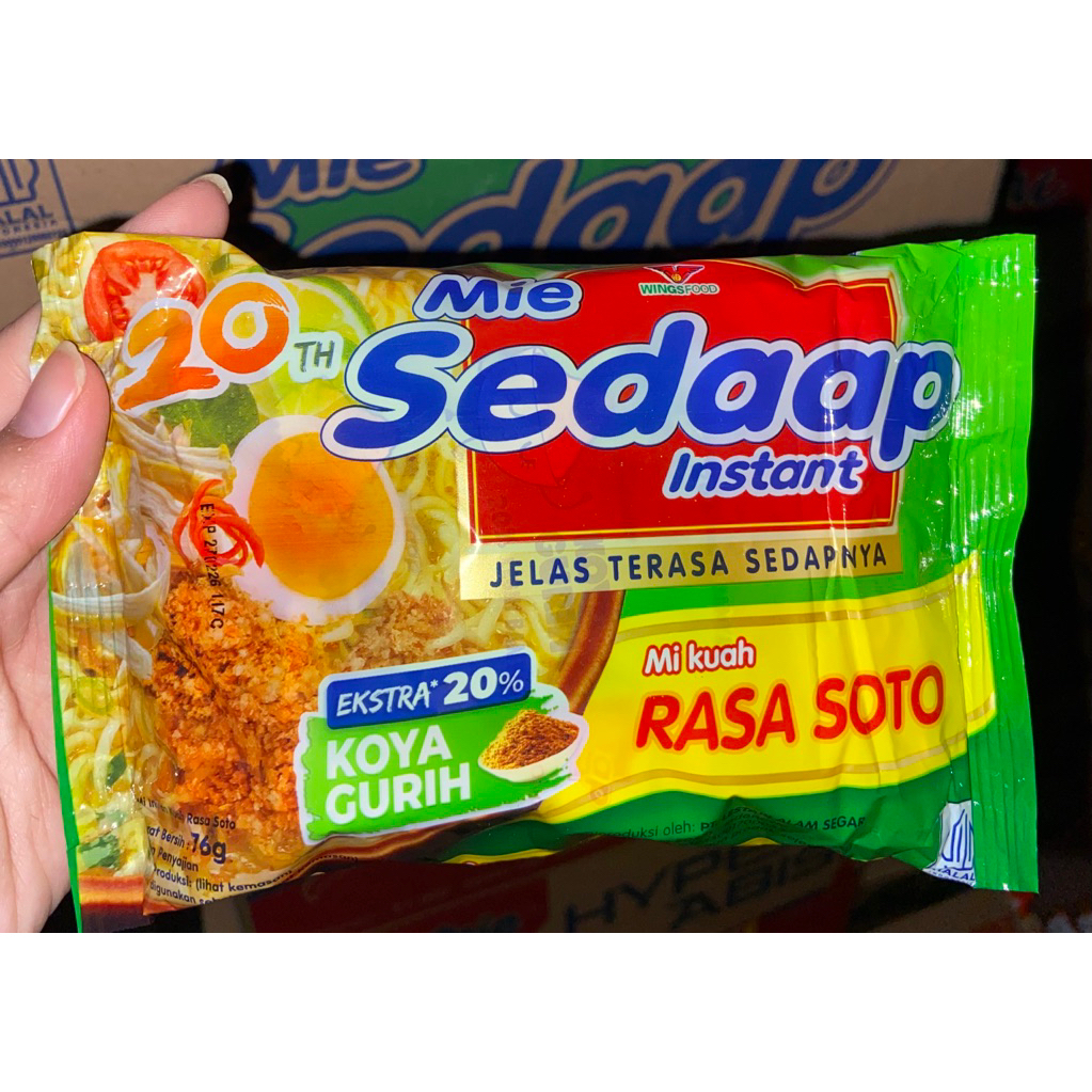 

Mie Sedaap Rasa Soto 76g