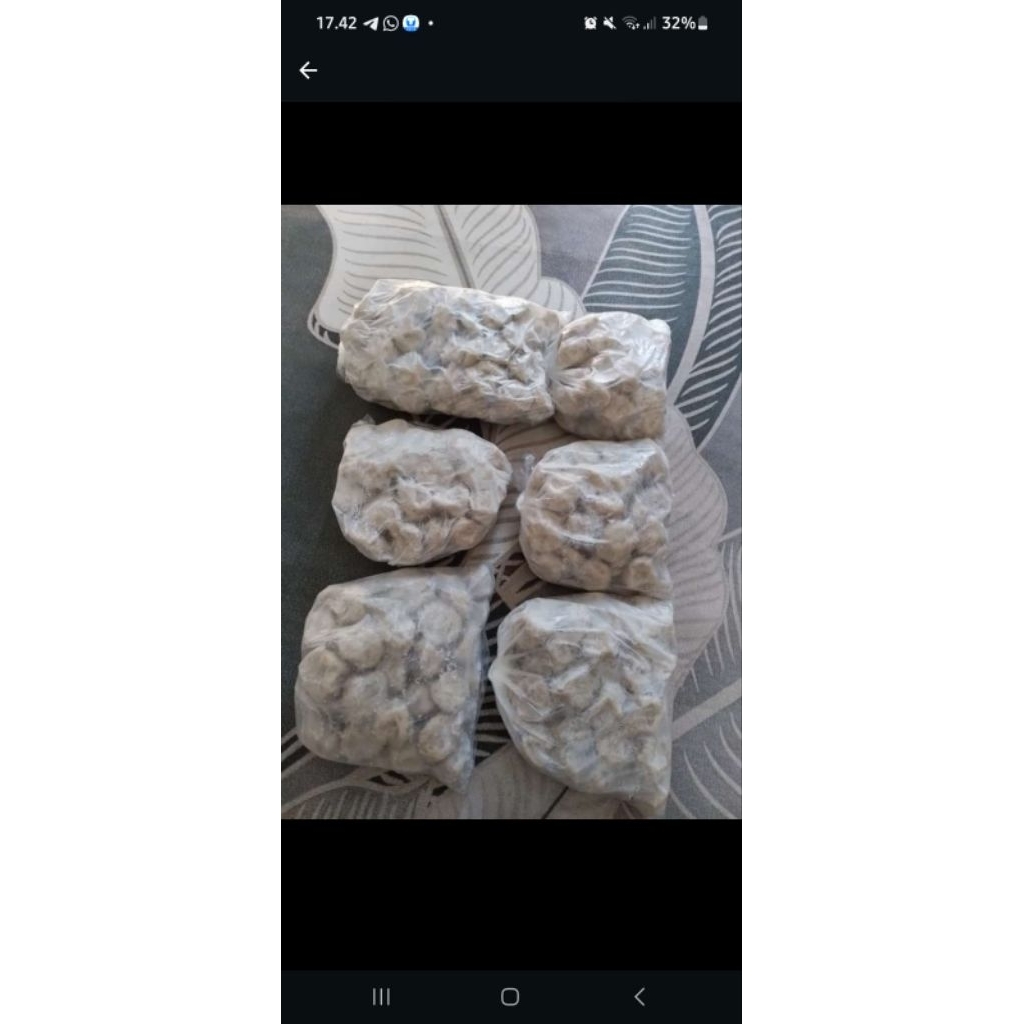 

Basreng mentah ikan tuna isi 100 dan 50