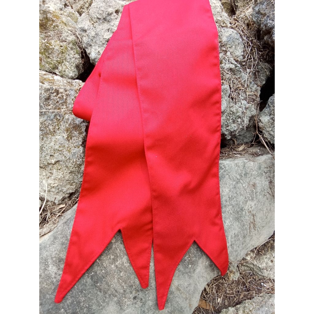 sabuk merah polos IKSPI kera sakti kain drill