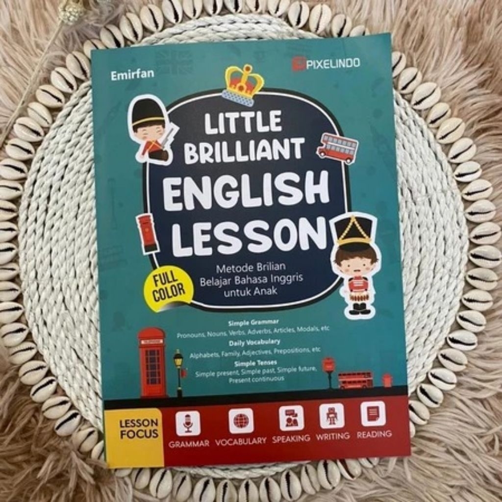 

M341 Buku Little Brilliant English Lesson