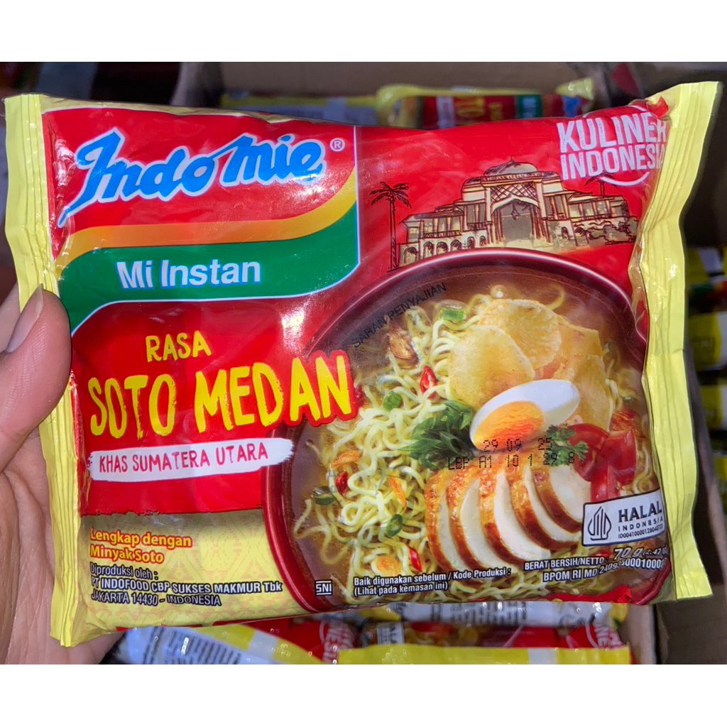 

Indomie Rasa Soto Medan 70g