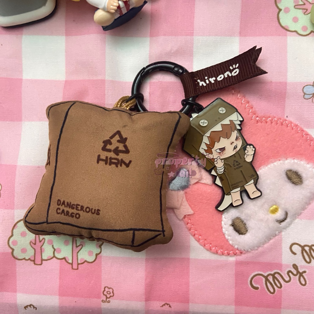 [BACA DESC] Hirono mime artist keychan - Devilry motif cantik