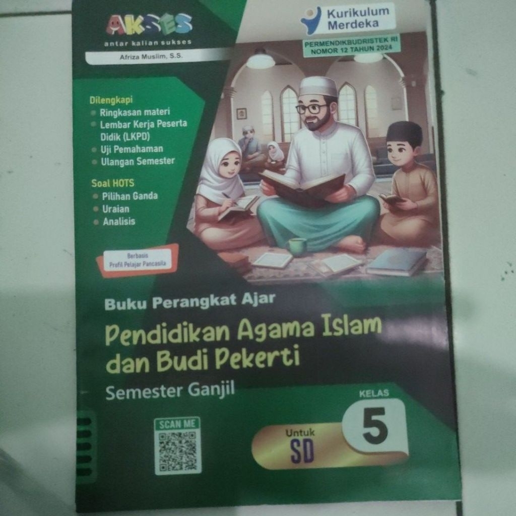 Lks Akses Pendidikan Agama Islam dan Budi Pekerti(PAI) kelas 5 semester 1