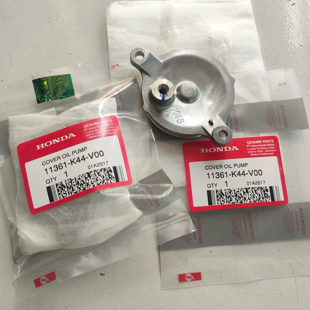 11361-K44-V00 Cover tutup gigi pompa oli cover oil pump Beat pop esp Scoopy esp Vario 110 esp origin
