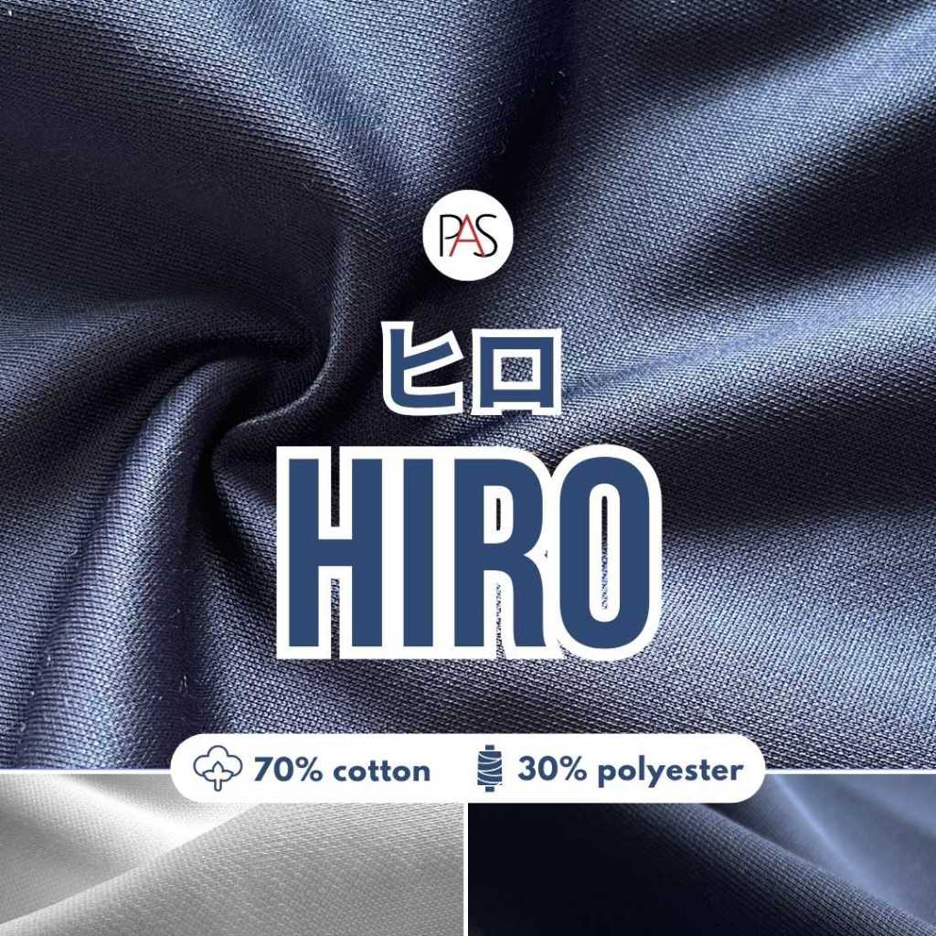 [MINIMAL 2X KLIK UNTUK 1 KG] Kain Kaos Polos Bahan Hiro Premium HARGA PER 0.5 KG