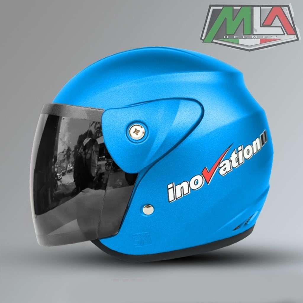 bestpromo mla evolution polos helm halp pace pria wanita dewasa yang mirip helm gm helm premium
