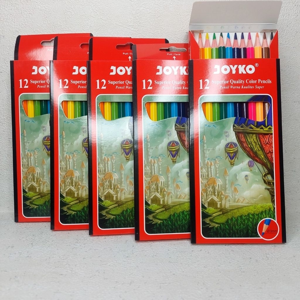 

technandaa - pensil warna 12 panjang cp-100 / perdus isi 12 pak ;