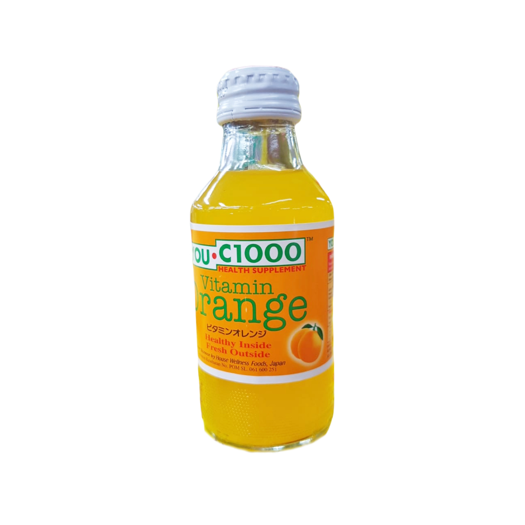 

You C 1000 Orange 140 ml You C Jeruk Botol 140mL