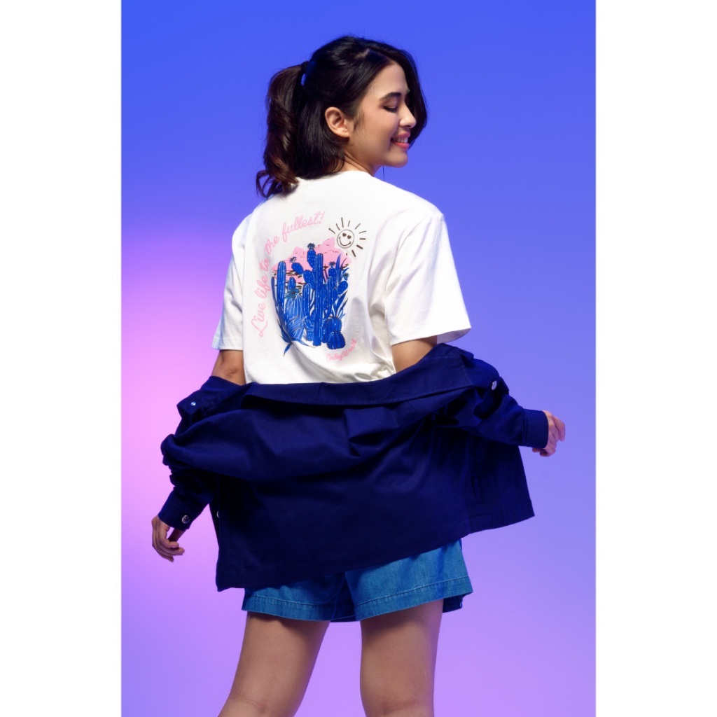 Emba Ladies x Smiley World - Bruna Kaos Wanita Collection