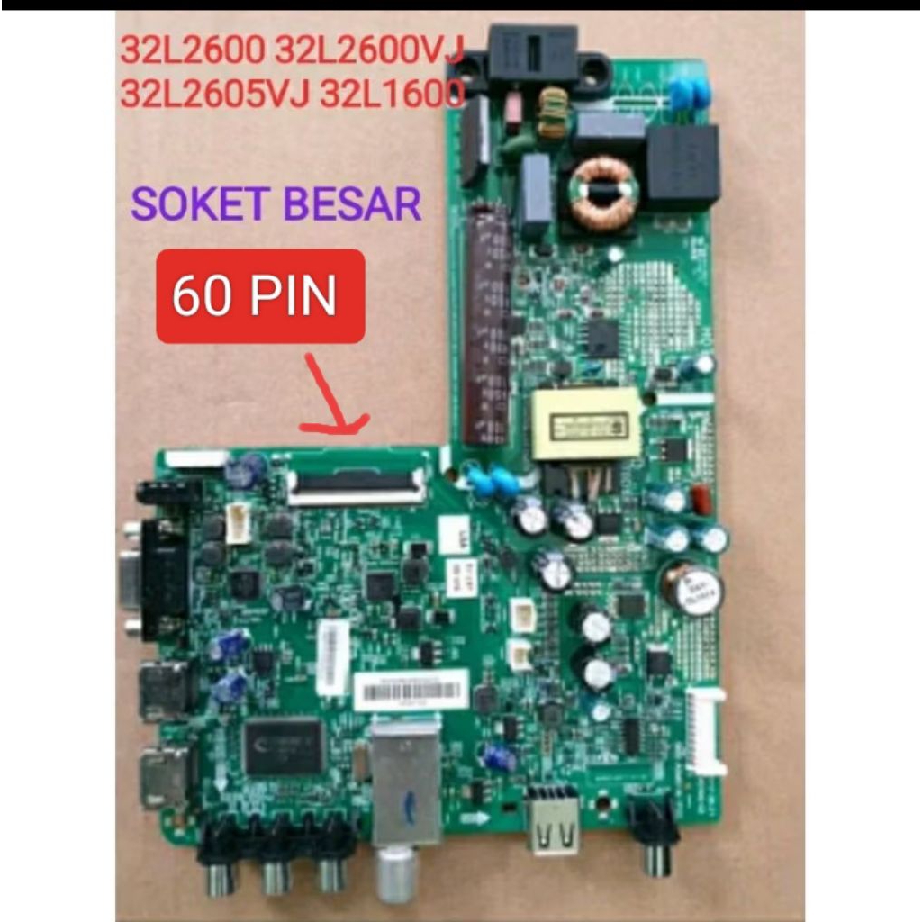 MAINBOARD LED TV TOSHIBA 32L2605 32L1600VJ 32L2615VJ 32L2605VJ 32L2600VJ 32l1600