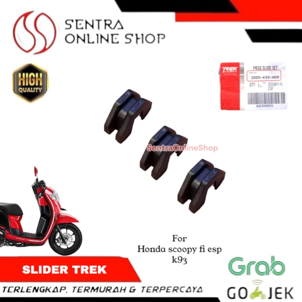 Slider piece slide Scoopy esp Scoopy fi injeksi esp k93 trek