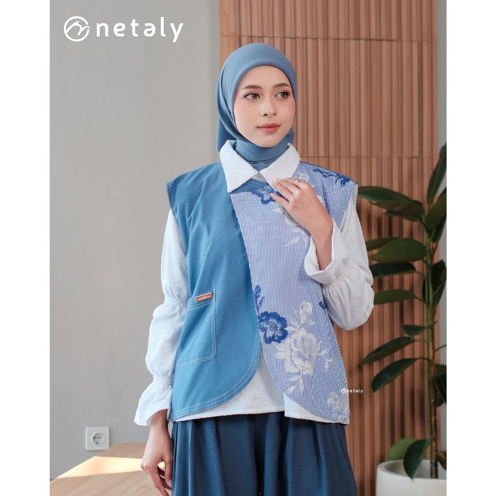 NETALY Fashion Muslim Wanita Envara Vest