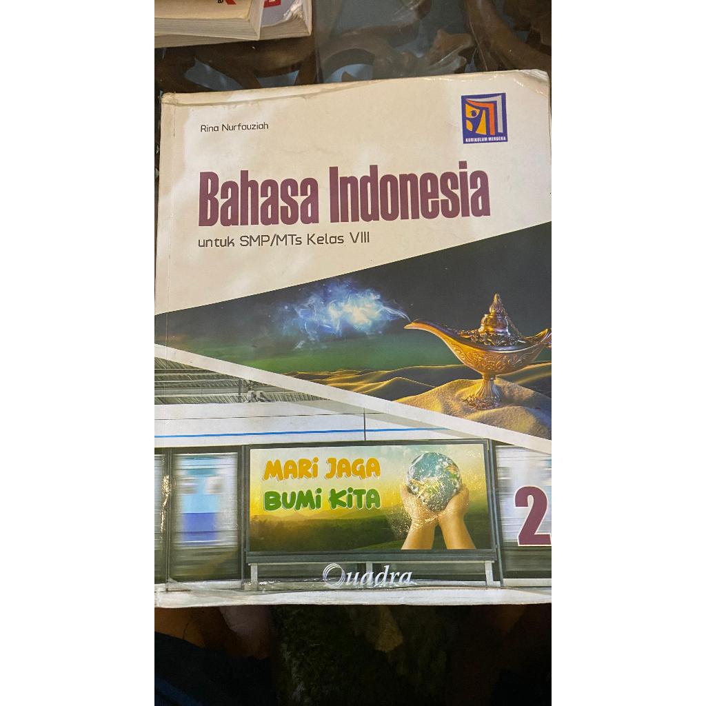 Bahasa Indonesia untuk SMP/MTs Kelas 8 / Pintar Bahasa Indonesia Kelas 8 Quadra Kurikulum Merdeka