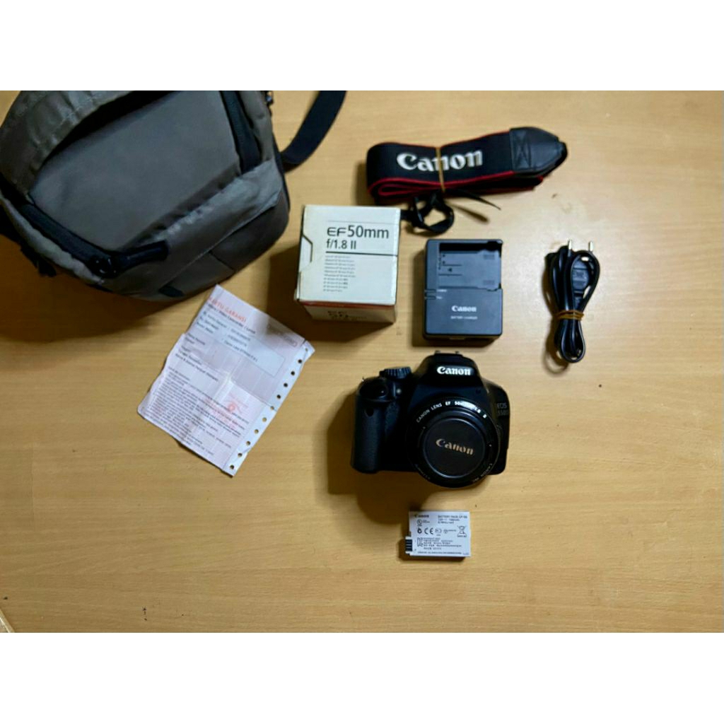 CANON 550D LENSA FIX CANON 50MM F1.8