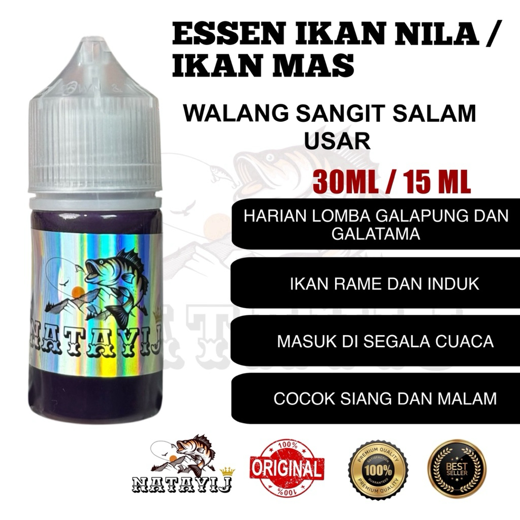 ESSEN IKAN NILA / IKAN MAS ( WALANG SANGIT , SALAM USAR )