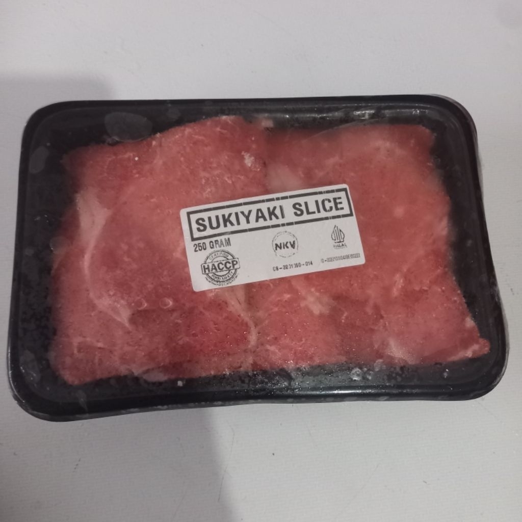 

Sukiyaki slice 250 gram