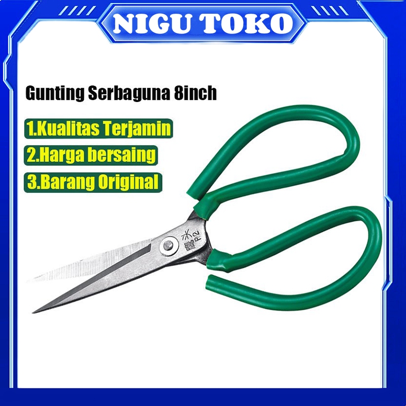 

Gunting Kodok / Gunting Serbaguna / Gunting Kain / Gunting Stainless