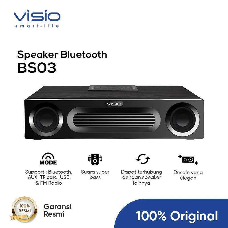 Visio BS03 Wireless Speaker Bluetooth Original