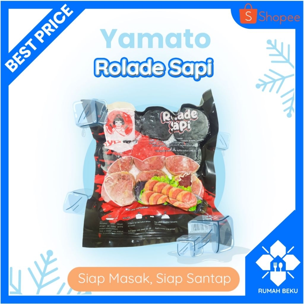 

Rolade Sapi Siap Goreng - Renyah & Gurih - 500gr | Rumah Beku