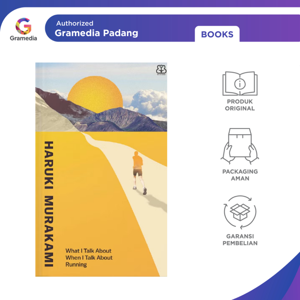 Gramedia Padang - What I Talk About When I Talk About Running