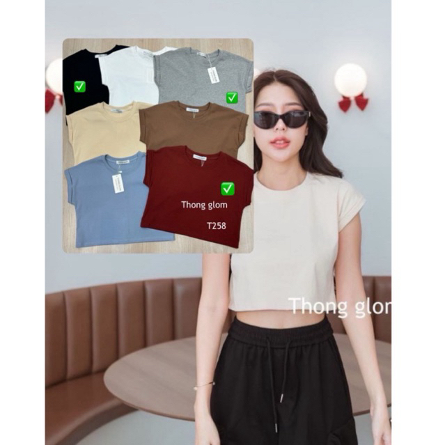 ATASAN WANITA / CROP TOP WANITA THONG GLOM BKK