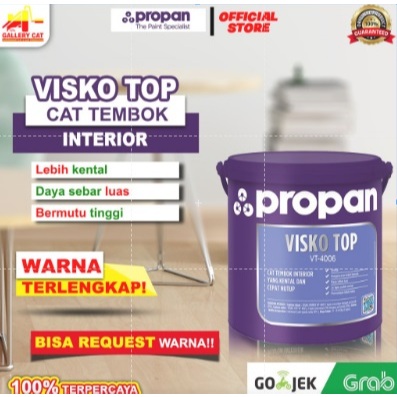 Cat Tembok Propan Visko Top VT-4006 25kg