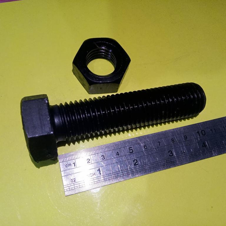 BAUT BAJA HTB 8.8 M24 X 100 / BAUT 36 KUNCI 36 FULL DRAT / BAUD FULL DRAT 36 / BAUT BAJA M24 X 100 H