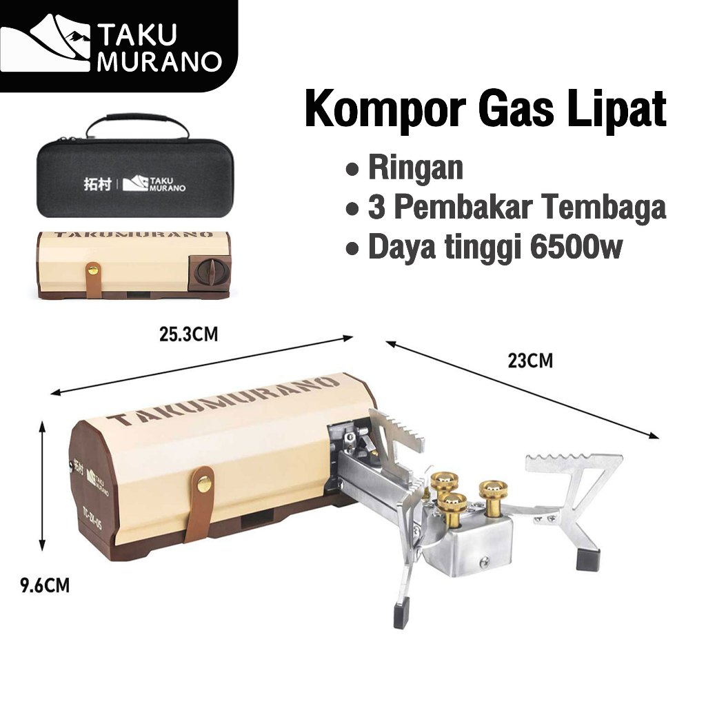 Kompor Portable Camping windProof kompor Mini Camping kompor Lipat Camping