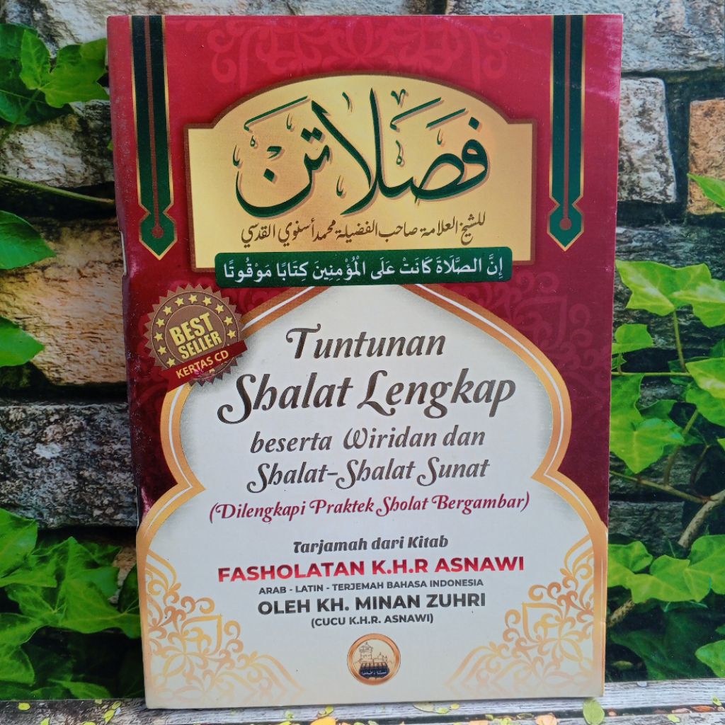 Terjemah Kitab Fasholatan KH. Minan Zuhri / Terjemah Fasholatan arab, latin, Indonesia dilengkapi ga