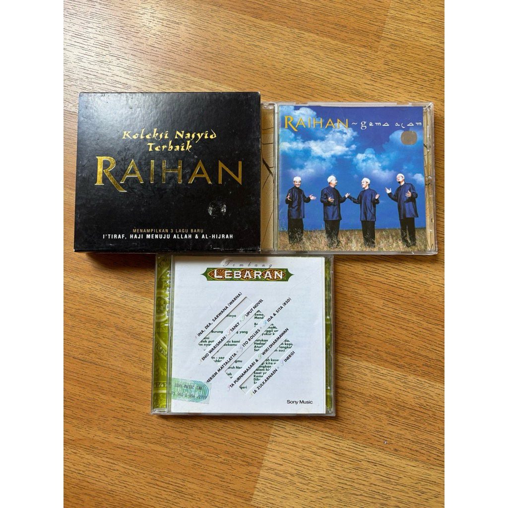 CD Audio Nasyid dan lagu Lebaran Original