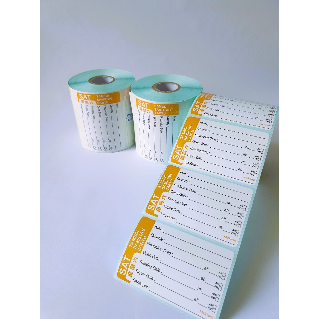 

Label Date Label Day Saturday