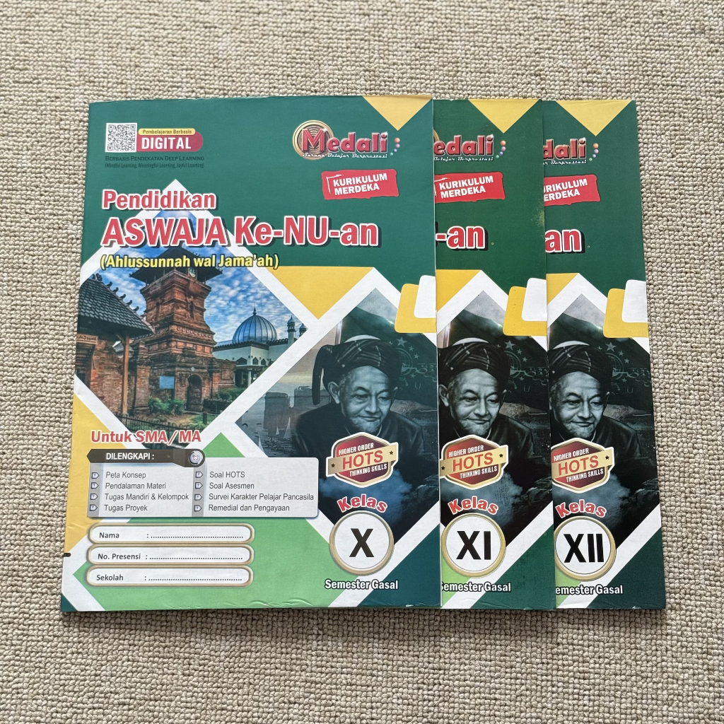 Buku LKS Aswaja SMA/MA/SMK Kelas 10 11 12 Kurikulum Merdeka